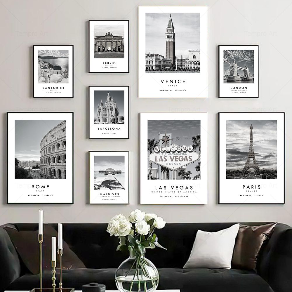 Star Map Poster - Póster de fotografía de viaje de