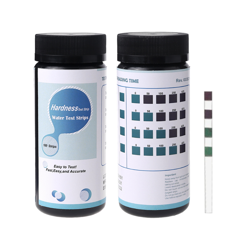 Water Testing Kit - Tira de prueba de dureza completa
