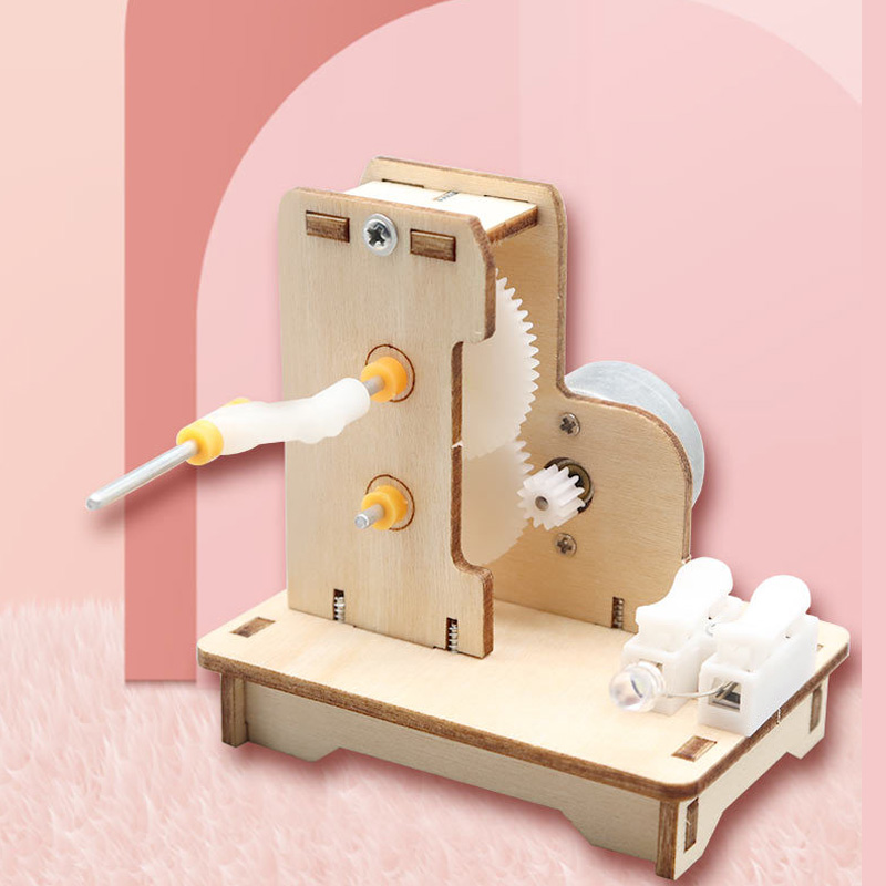 Science Project - Mini generador de mano DIY, Kit