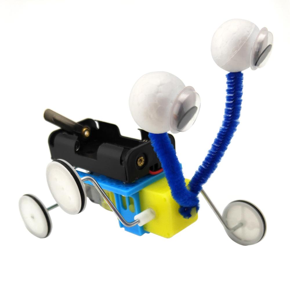 Science Robot - Robot de madera eléctrico para niños,