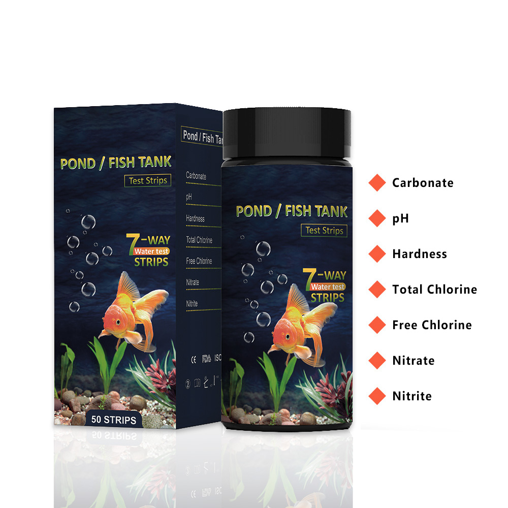Water Testing Kit - Tiras reactivas para acuario 7 en