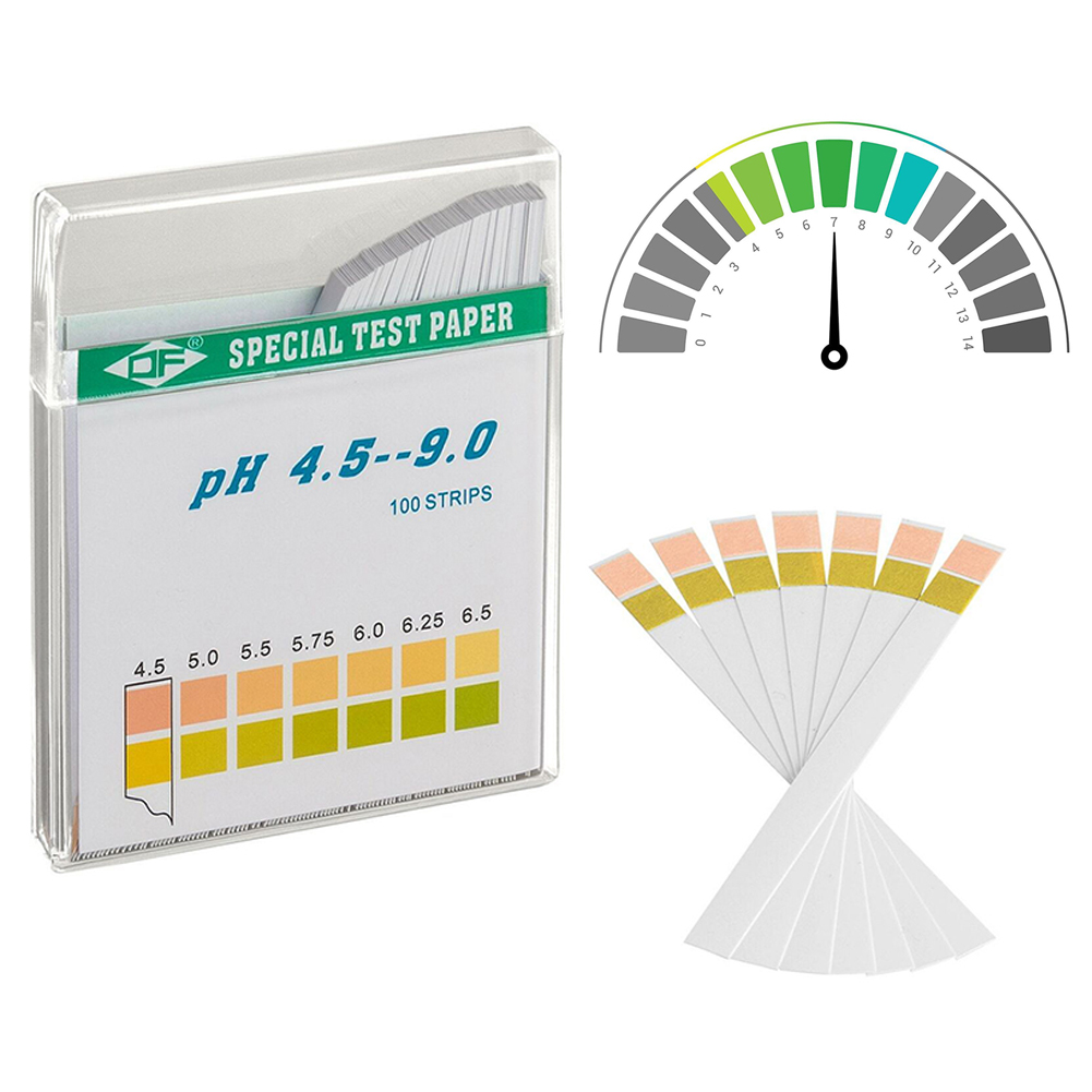 Water Testing Kit - Kit de 100 Tiras de Papel
