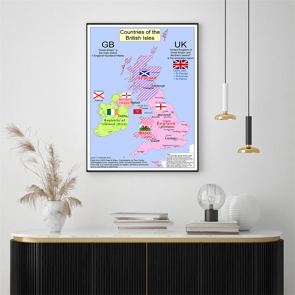 Star Map Poster - Pintura sobre lienzo Vintage del mapa