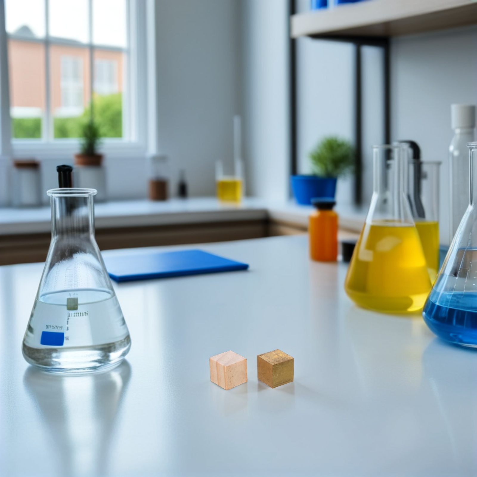 Juego de cubos de densidad de  - Science Project Physics reseña y precio