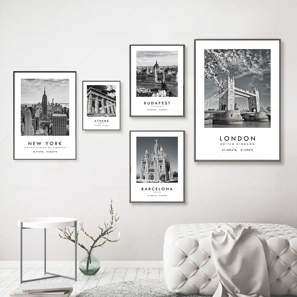 Póster de fotografía de viaje  - Star Map Poster reseña y precio