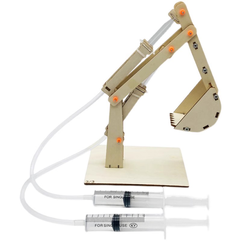 Excavadora hidráulica hecha a  - Science Project reseña y precio