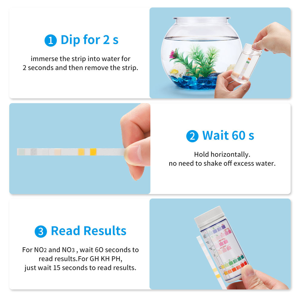 Tiras de prueba de calidad del - Water Testing Kit reseña y precio