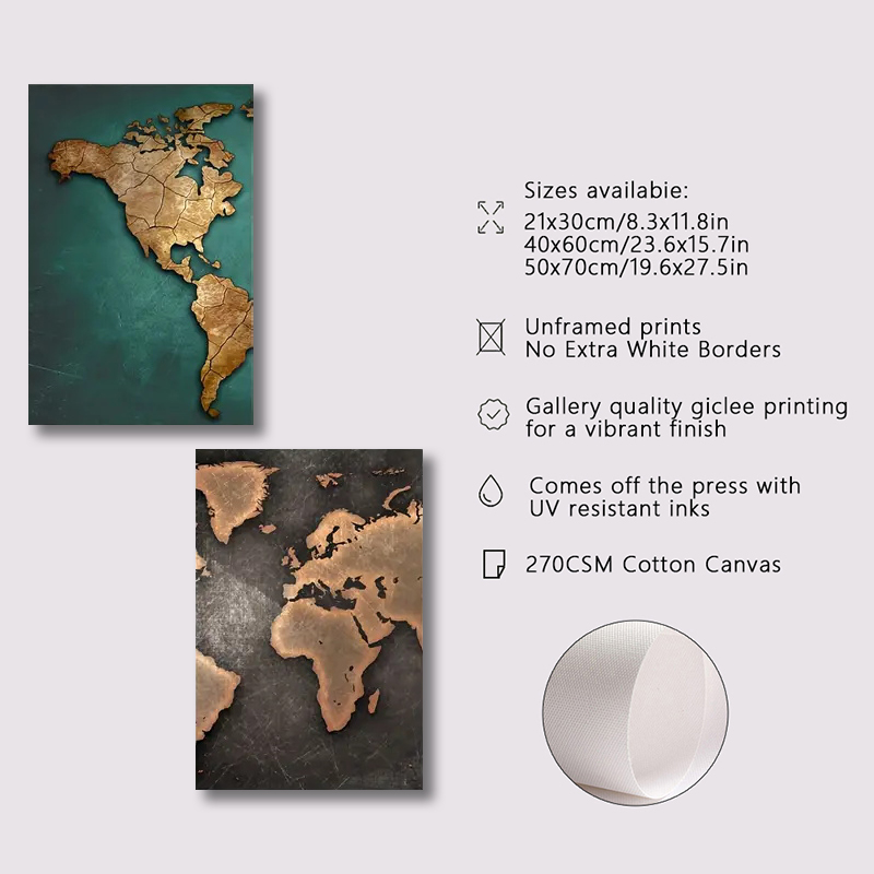 Mapa del mundo Retro 3 unids/s - Star Map Poster reseña y precio