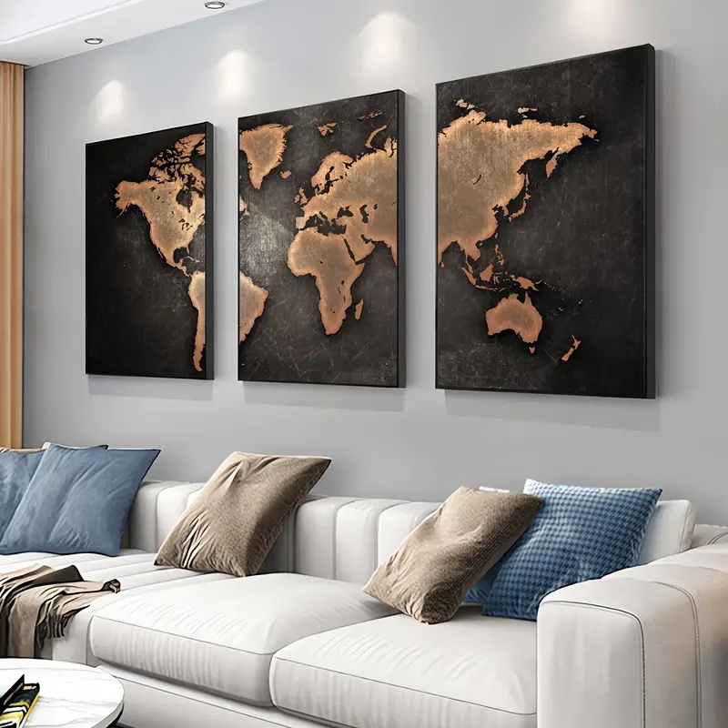 Mapa del mundo Retro 3 unids/s - Star Map Poster reseña y precio