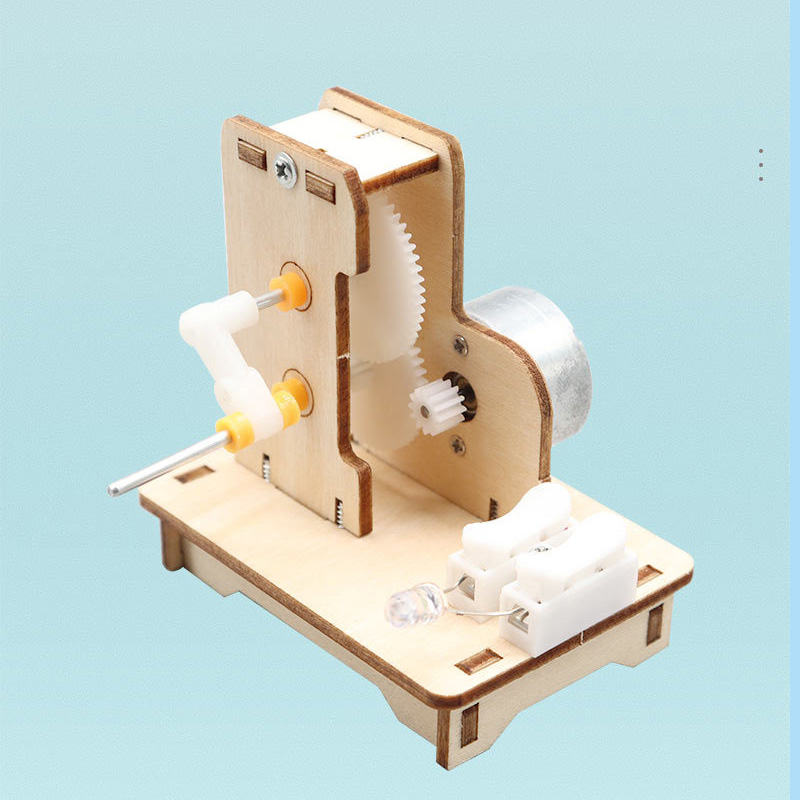 Mini generador de mano DIY, Ki - Science Project reseña y precio