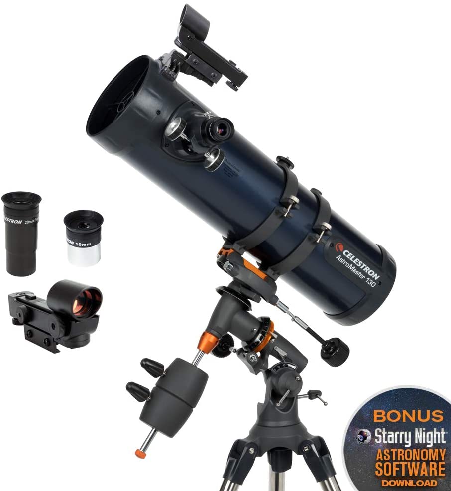 Telescopio Newtoniano Celestro - Celestron Telescope Astromaster 130 reseña y precio