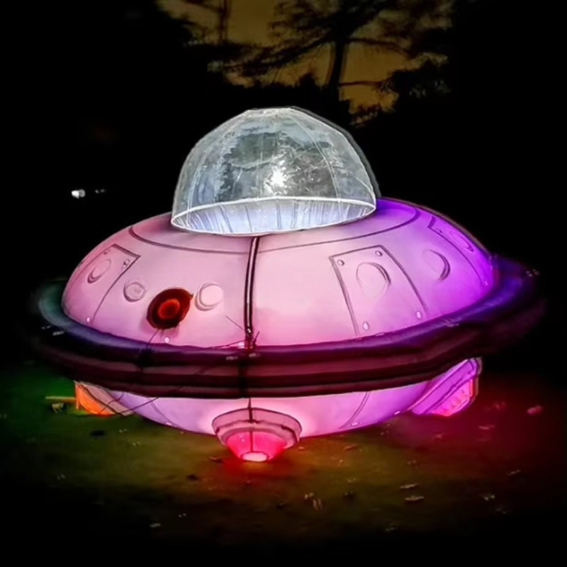 Modelo inflable de platillo vo - Science Exhibition Models reseña y precio