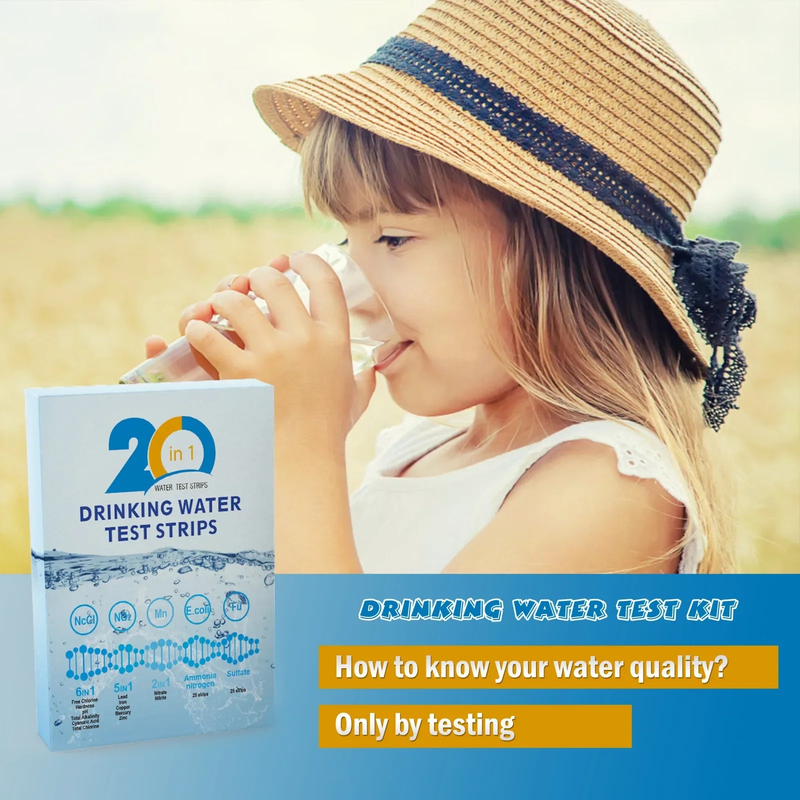 Tiras Reactivas para Análisis  - Water Testing Kit reseña y precio