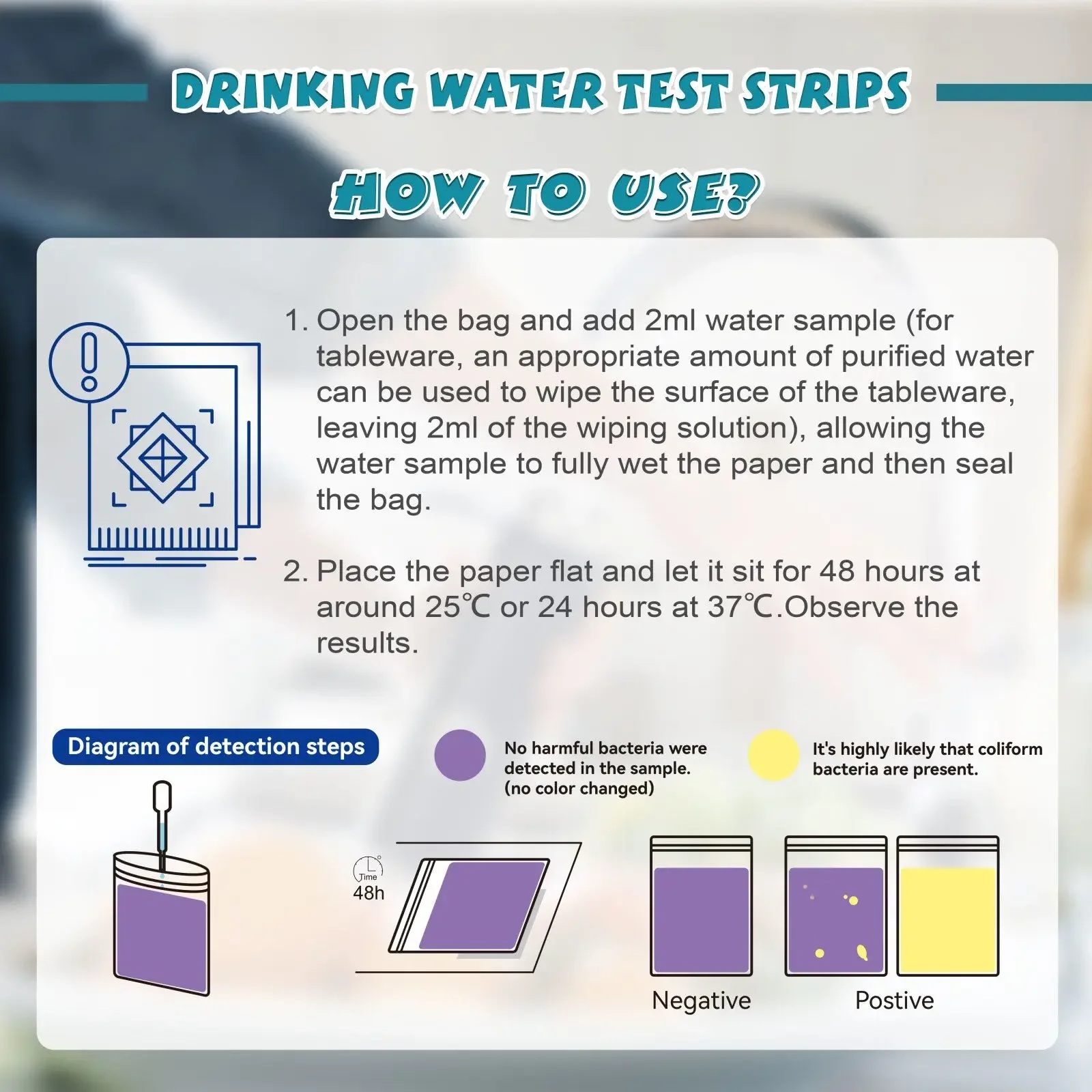 Tiras Reactivas para Análisis  - Water Testing Kit reseña y precio