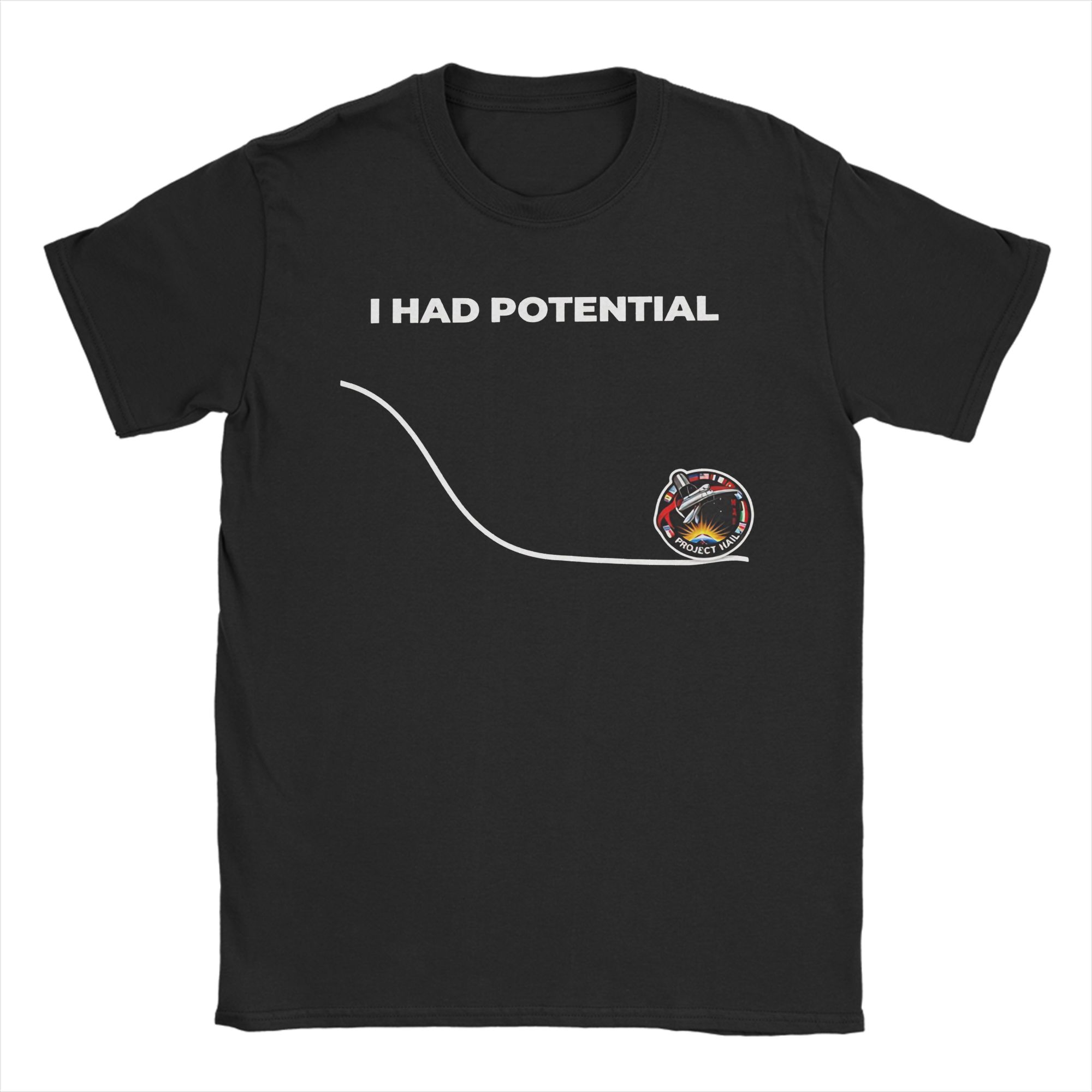 Camiseta de algodón con diseño - Science Project Physics reseña y precio
