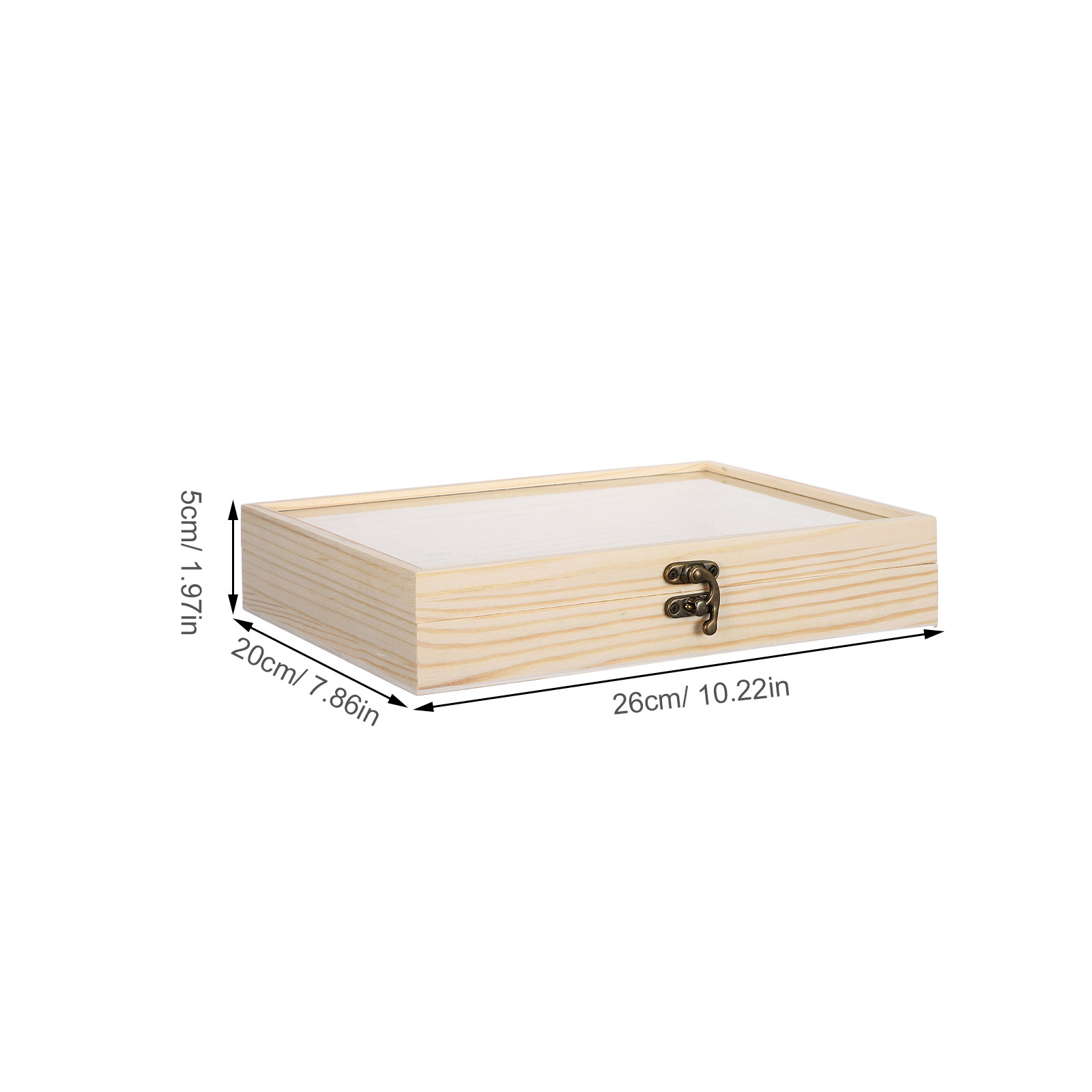 Caja de Exhibición de Madera S - Science Project reseña y precio
