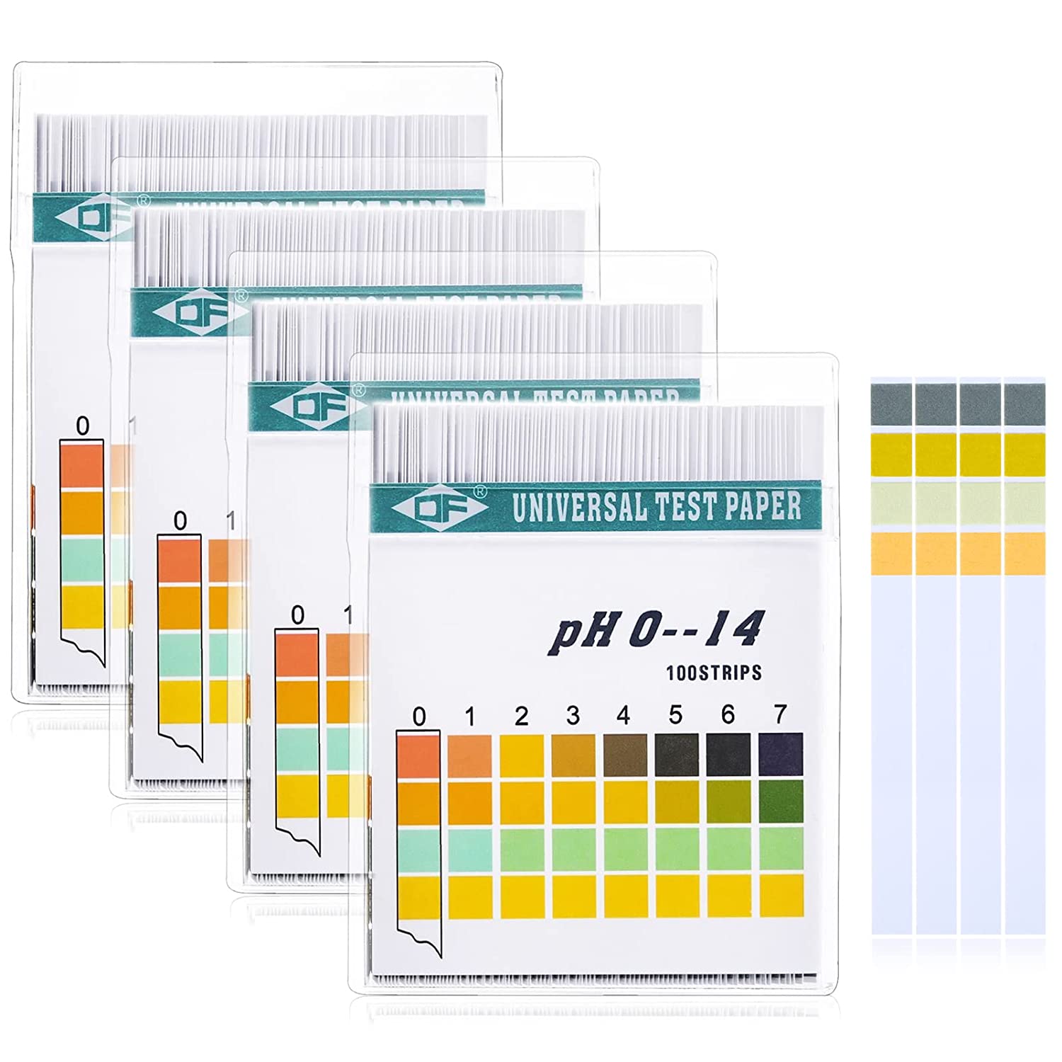 100 tiras 0-14 PH papel indica - Water Testing Kit reseña y precio