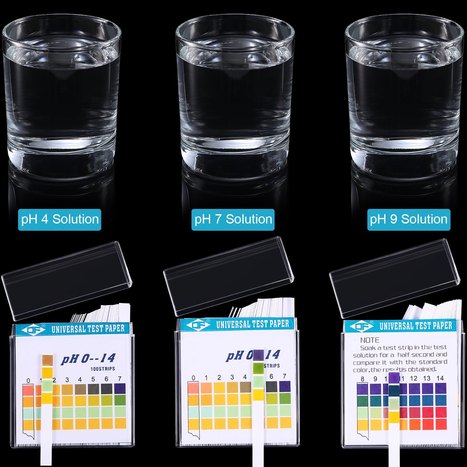 100 tiras 0-14 PH papel indica - Water Testing Kit reseña y precio