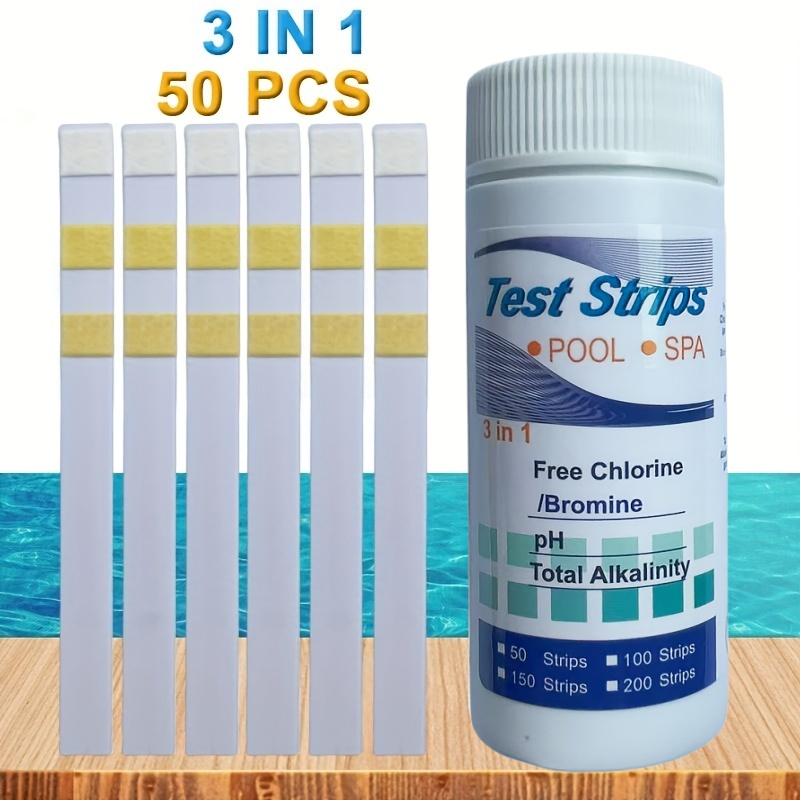 Tiras reactivas de PH de cloro - Water Testing Kit reseña y precio