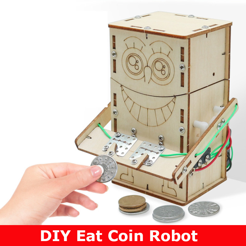 Robot de monedas de alimentaci - Science Robot reseña y precio