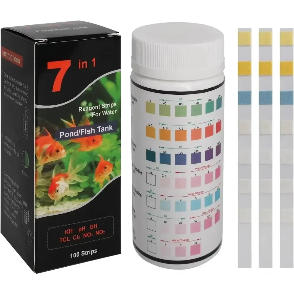 Tira de prueba de acuario, Kit - Water Testing Kit reseña y precio