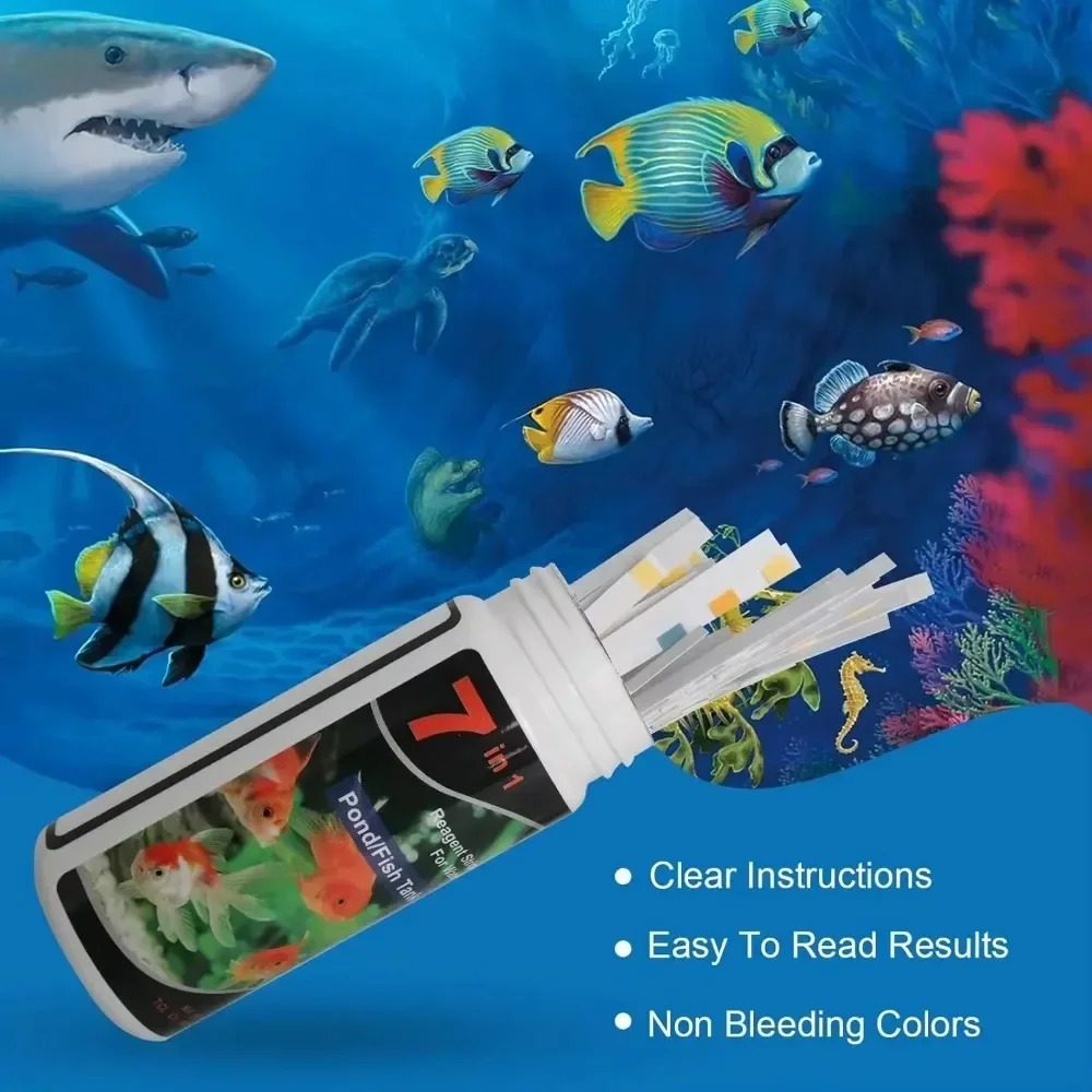 Tira de prueba de acuario, Kit - Water Testing Kit reseña y precio