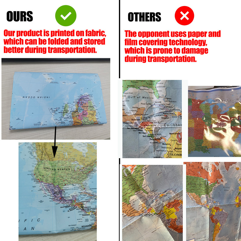 Mapa de pared, poliéster, mapa - Star Map Poster reseña y precio