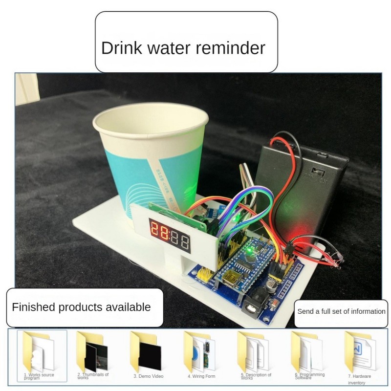 Robot recordatorio de agua y b - Science Robot reseña y precio