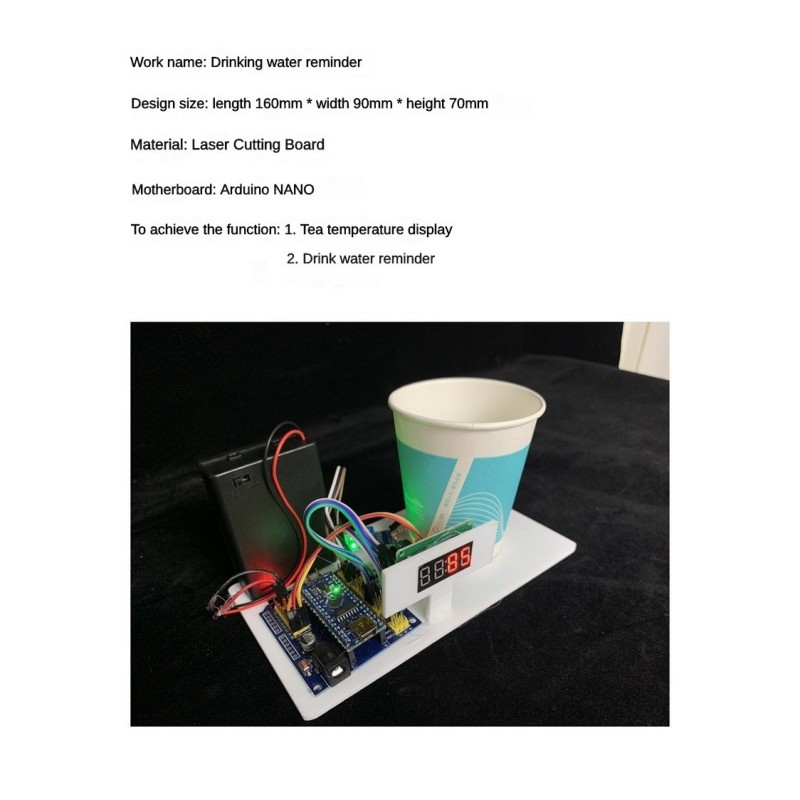 Robot recordatorio de agua y b - Science Robot reseña y precio