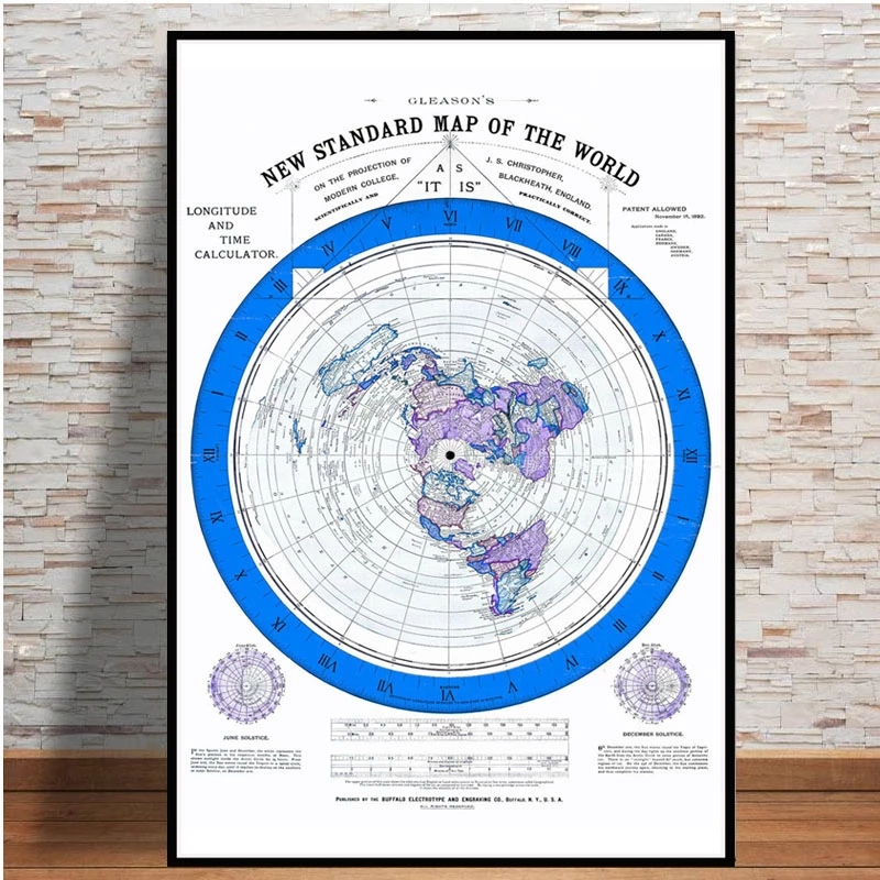 Póster e impresiones 1892 mapa - Star Map Poster reseña y precio
