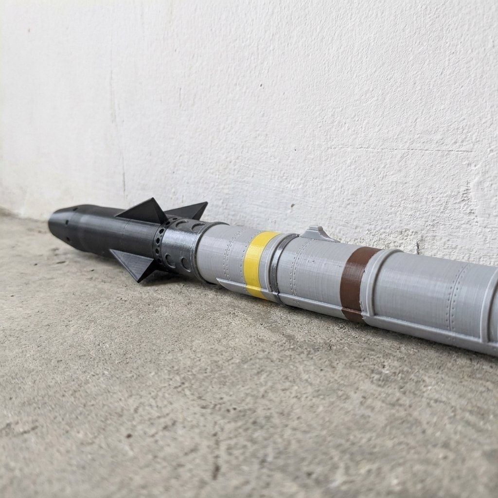Modelo de Misil AIM-9X Sidewin - Science Exhibition Models reseña y precio