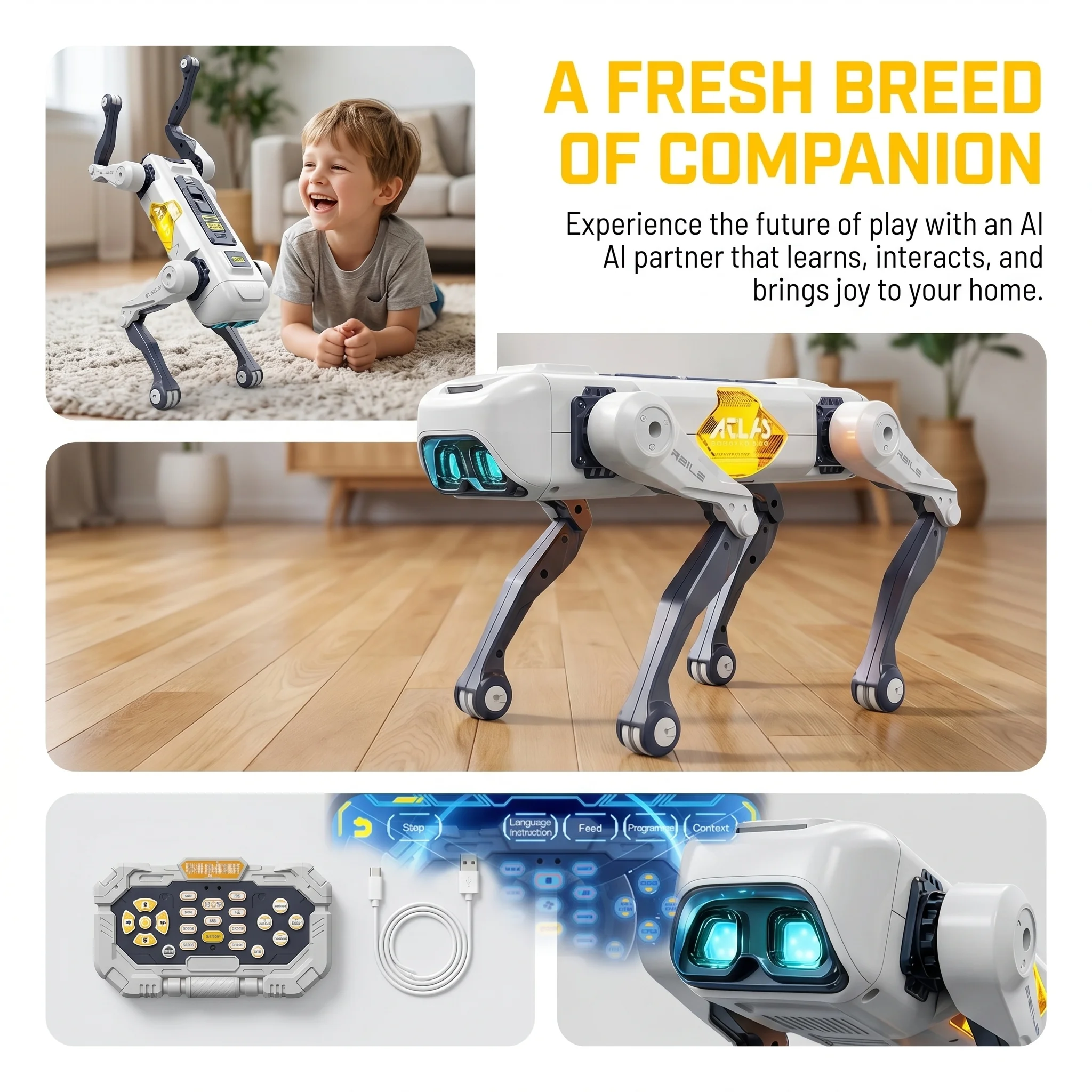 Perro Robot Inteligente con IA - Science Robot reseña y precio