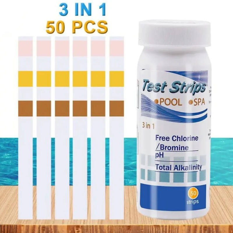 Tiras Reactivas de Cloro y pH  - Water Testing Kit reseña y precio