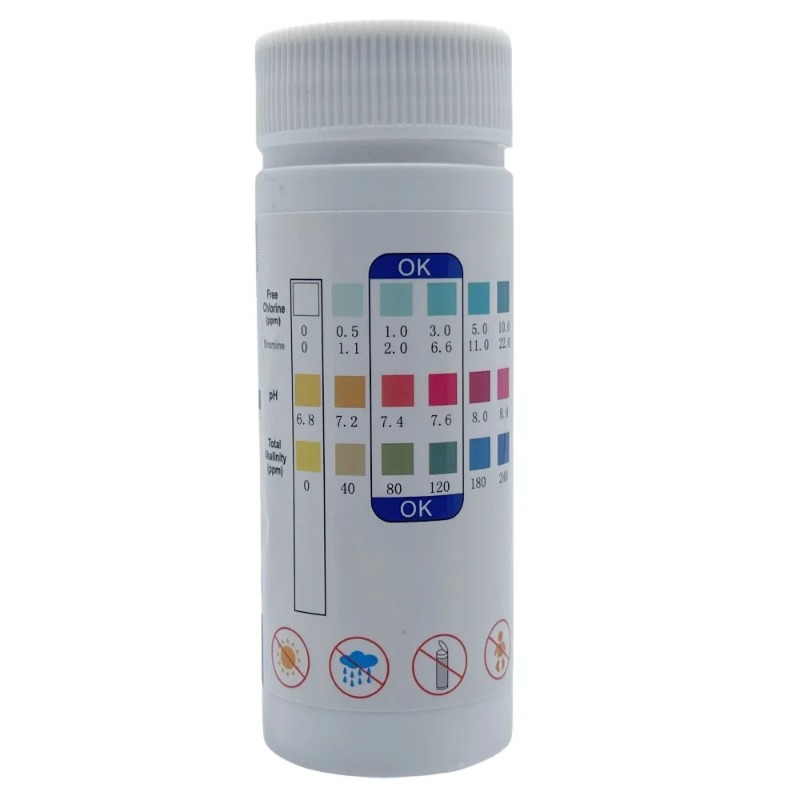 Tiras Reactivas de Cloro y pH  - Water Testing Kit reseña y precio