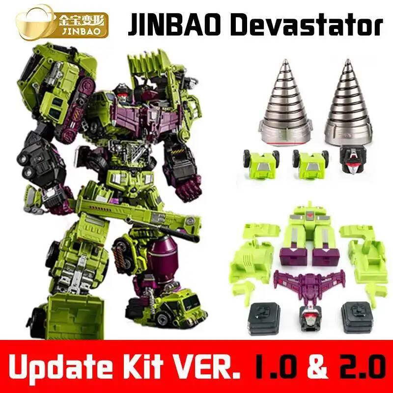 Jinbao Devastator Kit de actua - Science Robot reseña y precio