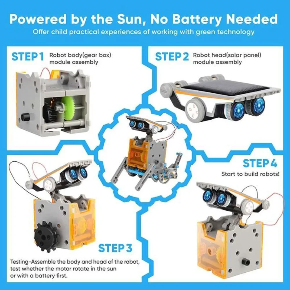 Kit de ciencia Robot con energ - Science Robot reseña y precio