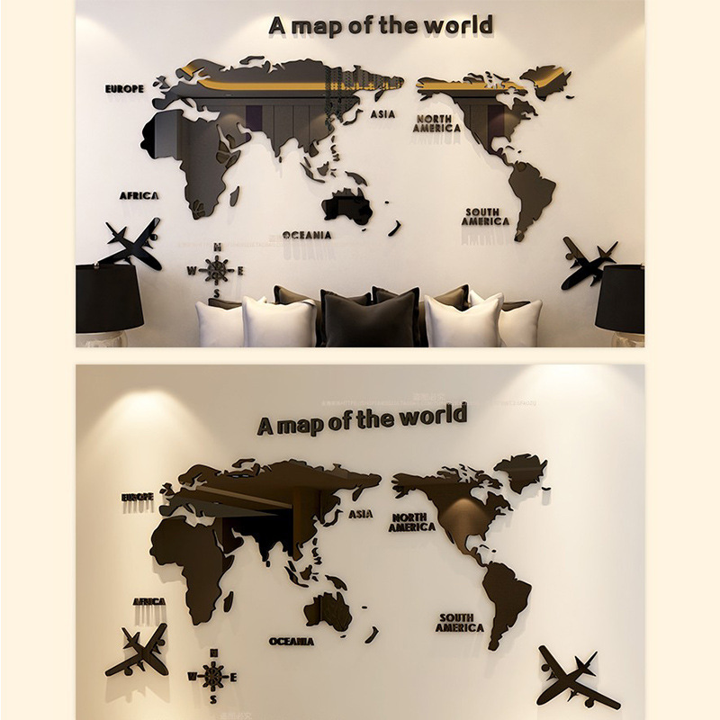 Mapa del mundo nórdico acrílic - Star Map Poster reseña y precio