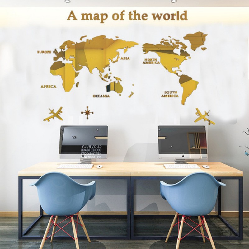 Mapa del mundo nórdico acrílic - Star Map Poster reseña y precio