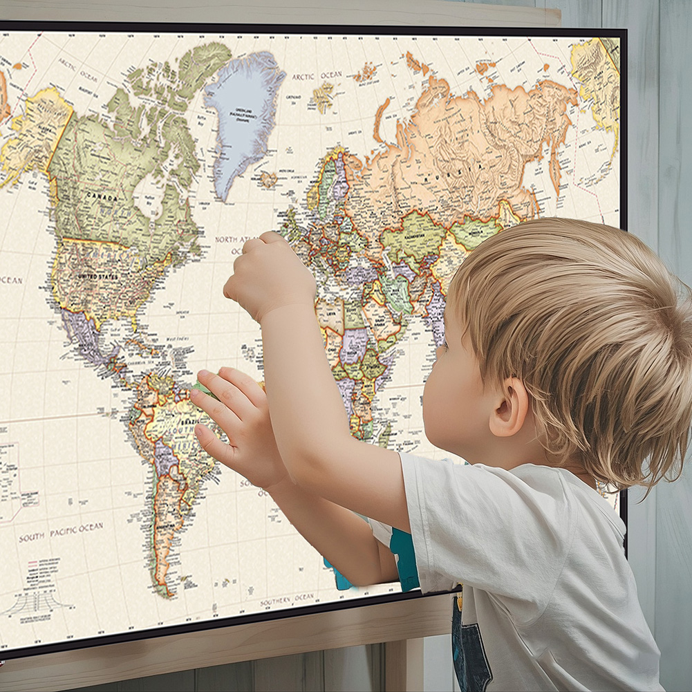 Póster colgante Vintage, mapa  - Star Map Poster reseña y precio